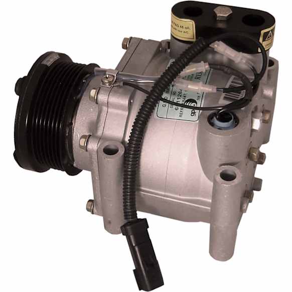 1998 Dodge B1500 - A/C Compressor, With Clutch, 7-Groove Pulley, 5.2L 8Cyl, 65 Series