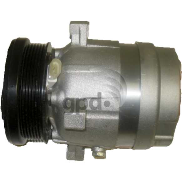 1991 Pontiac Trans Sport - A/C Compressor, 6 Groove; V5, With Clutch, 6-Groove Pulley, 3.1L 6Cyl, 65 Series