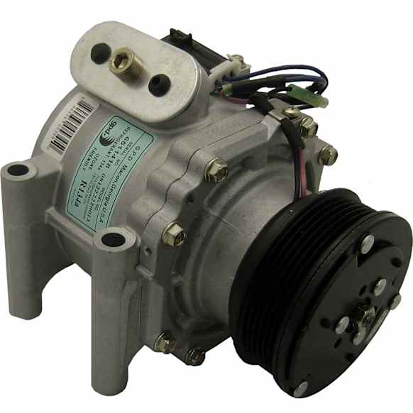 2004 Buick Rainier - A/C Compressor, With Clutch, 6-Groove Pulley, 4.2L 6Cyl, 65 Series