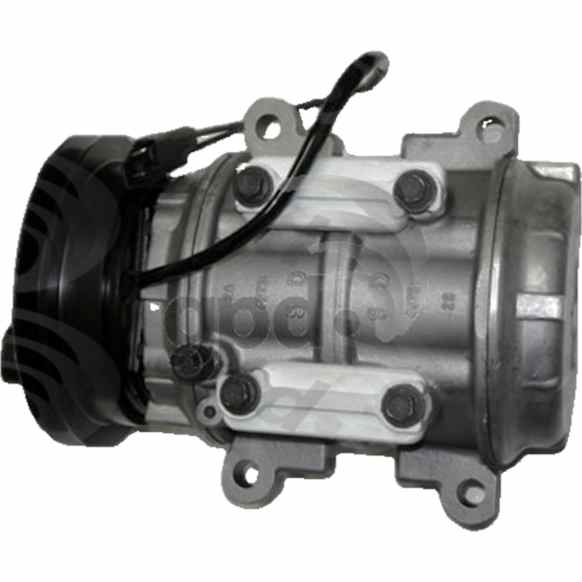 1990 Plymouth Voyager - A/C Compressor, 1 Groove; 12:00 Coil; 5.75In Diameter; A590; Pag 46 Oil; 8011250 10Oz; (2) 1311385, With Clutch, 1-Groove Pulley, 2.5L 4Cyl, 65 Series