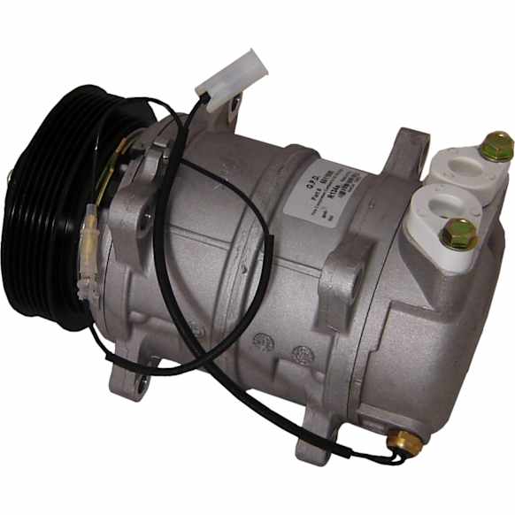 1998 Volvo V90 - A/C Compressor, 6 Groove; Dks15Ch, With Clutch, 6-Groove Pulley, 2.9L 6Cyl, 65 Series