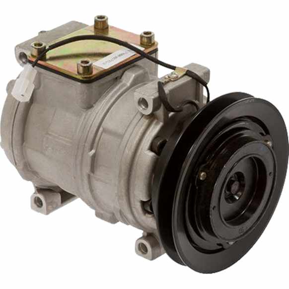 1992 Chrysler Daytona - A/C Compressor, 10Pa17C; Nipp; 1 Groove; 5.75In Diameter, With Clutch, 1-Groove Pulley, 2.5L 4Cyl, 65 Series