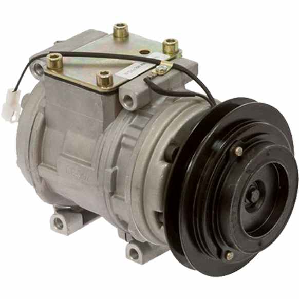 1989 Toyota Land Cruiser - A/C Compressor, With Clutch, 1-Groove Pulley, 4.0L 6Cyl, 65 Series
