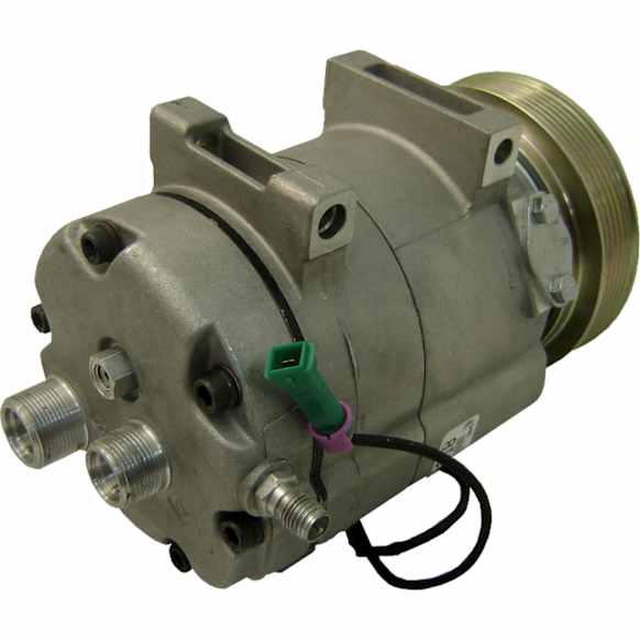 1997 Audi A4 Quattro - A/C Compressor, With Clutch, 6-Groove Pulley, 1.8L 4Cyl, 65 Series