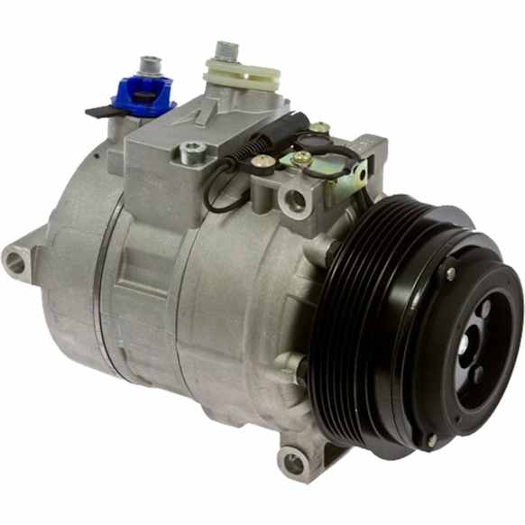 2005 Dodge Sprinter 3500 - A/C Compressor, 6 Groove; Nipp; Electric Control Valve Style Compressor; 7Sb16C or 7Sbu16C, With Clutch, 6-Groove Pulley, 2.7L 5Cyl, 65 Series