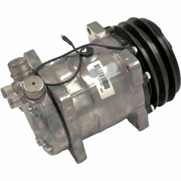 1993 Volkswagen Passat - A/C Compressor, 2 Groove; Sanden 12 Volt 8 Ear 1 Wire; Sanden Sd508, With Clutch, 2-Groove Pulley, 2.0L 4Cyl, 65 Series