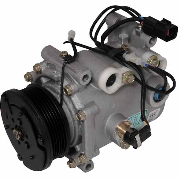 2003 Mitsubishi Galant - A/C Compressor, With Clutch, 6-Groove Pulley, 3.0L 6Cyl, 65 Series