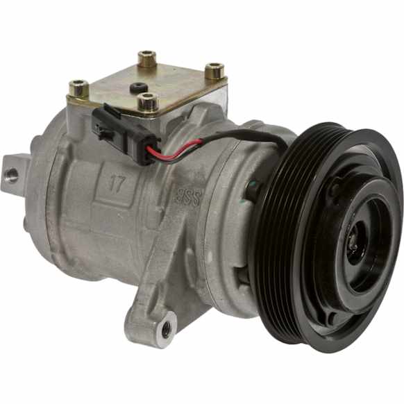 6512010 A/C Compressor, With Clutch, 6-Groove Pulley, 4.0L, 6Cyl, 65 Series