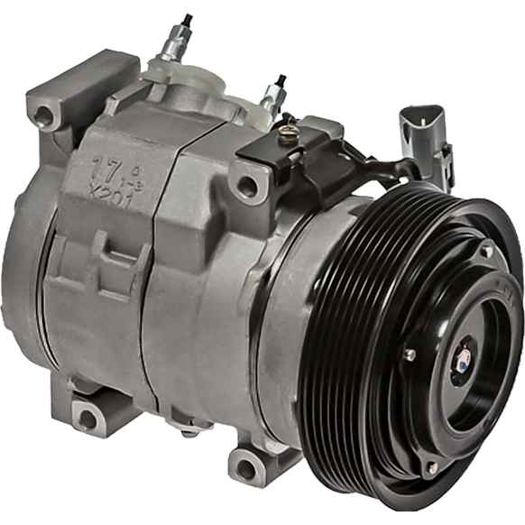 2008 Toyota Solara - A/C Compressor, With Clutch, 7-Groove Pulley, 2.4L 4Cyl, 65 Series