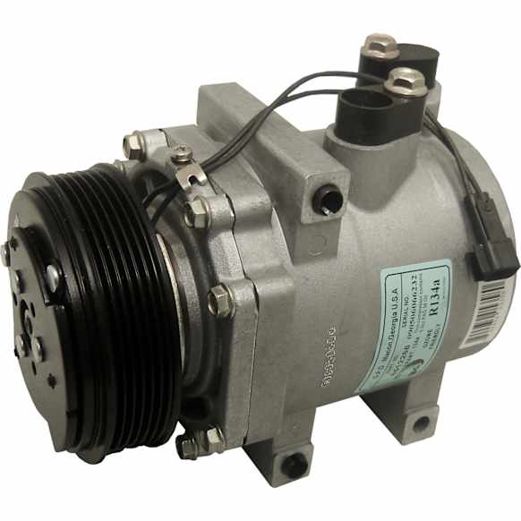 2010 Mercury Grand Marquis - A/C Compressor, 6 Groove; Fs18, With Clutch, 6-Groove Pulley, 4.6L 8Cyl, 65 Series