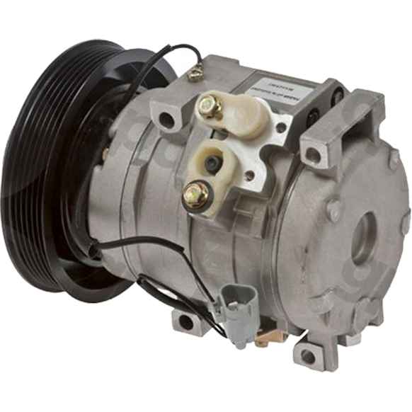 2005 Mazda Tribute - A/C Compressor, With Clutch, 6-Groove Pulley, 2.3L 4Cyl, 65 Series