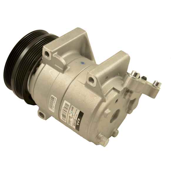 2010 Volvo S40 - A/C Compressor, Direct Mount; Dks15D; 10 Groove, With Clutch, 10-Groove Pulley, 2.4L 5Cyl, 65 Series