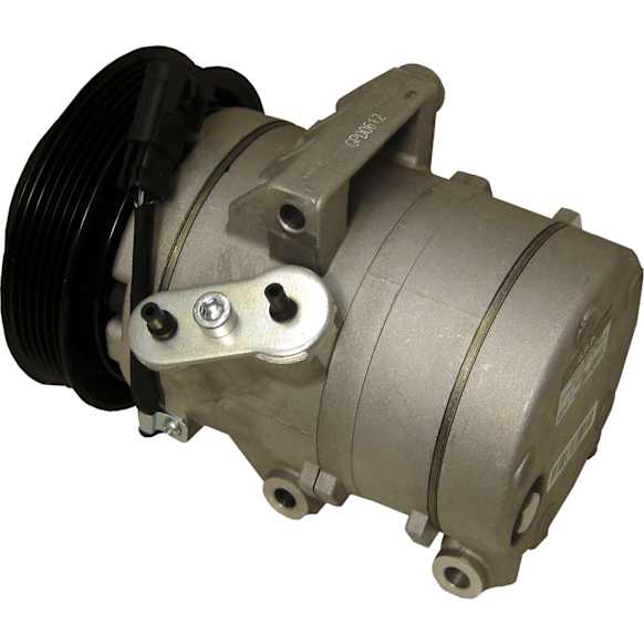 2008 Mercury Milan - A/C Compressor, Manual Transaxle, With Clutch, 6-Groove Pulley, 2.3L 4Cyl, 65 Series