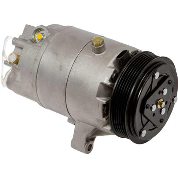 2005 Chevrolet Impala - A/C Compressor, With Clutch, 6-Groove Pulley, 3.8L 6Cyl, 65 Series