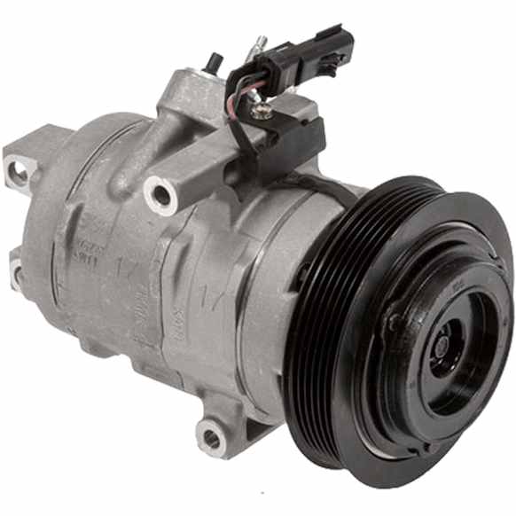 2005 Dodge Magnum - A/C Compressor, With Clutch, 6-Groove Pulley, 2.7L 6Cyl, 65 Series