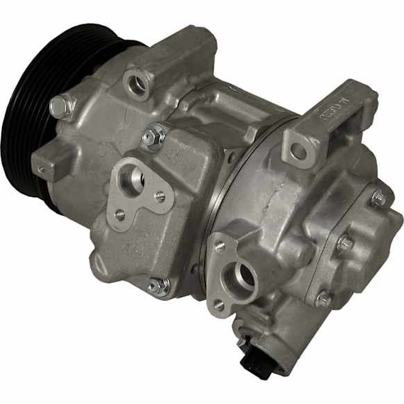 2013 Scion xB - A/C Compressor, With Clutch, 7-Groove Pulley, 2.4L 4Cyl, 65 Series