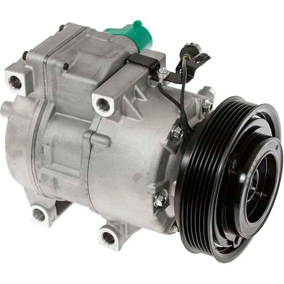 2010 Hyundai Santa Fe - A/C Compressor, With Clutch, 6-Groove Pulley, 3.5L 6Cyl, 65 Series