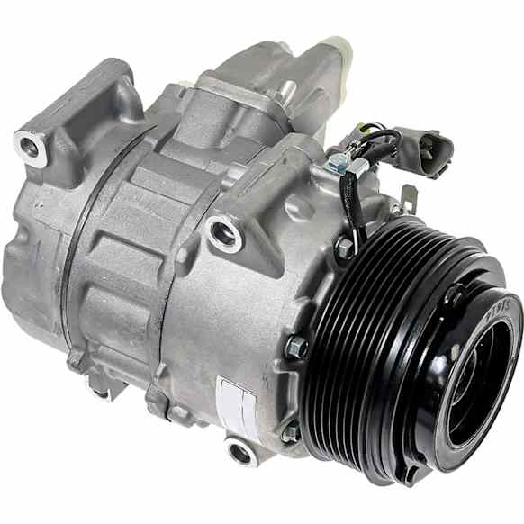 6512793 A/C Compressor, With Clutch, 7-Groove Pulley, 3.5L, 6Cyl, 65 Series