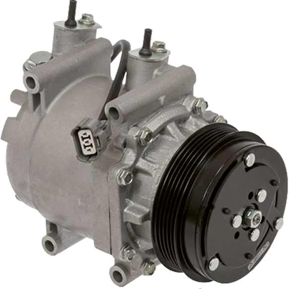6512834 A/C Compressor, With Clutch, 5-Groove Pulley, 1.5L, 4Cyl, 65 Series