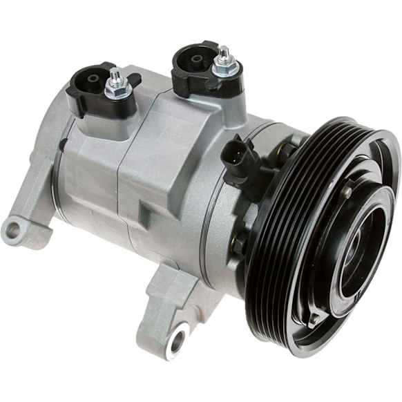2011 Jeep Liberty - A/C Compressor, With Clutch, 6-Groove Pulley, 3.7L 6Cyl, 65 Series