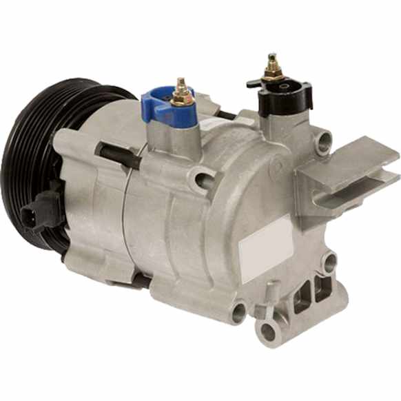 6512879 A/C Compressor, With Clutch, 6-Groove Pulley, 3.6L, 6Cyl, 65 Series