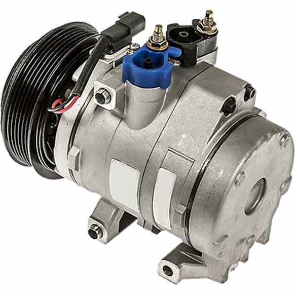 2011 Ford F-450 Super Duty - A/C Compressor, 6 Groove; RS20; 4.75in. Clutch, With Clutch, 6-Groove Pulley, 6.8L 10Cyl, 65 Series