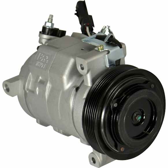 2009 Dodge Avenger - A/C Compressor, With Clutch, 6-Groove Pulley, 2.7L 6Cyl