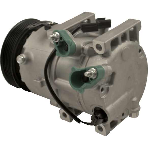 6512958 A/C Compressor, With Clutch, 6-Groove Pulley, 65 Series