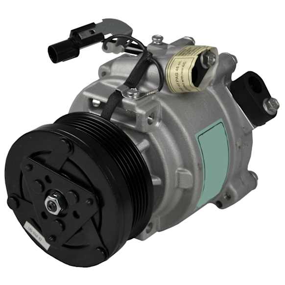 2008 Mitsubishi Lancer - A/C Compressor, With Clutch, 6-Groove Pulley, 2.0L 4Cyl, 65 Series