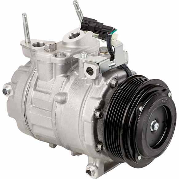 2012 Ford Edge - A/C Compressor, With Clutch, 6-Groove Pulley, 2.0L 4Cyl