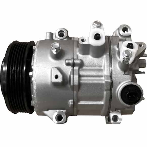 2014 Toyota Highlander - A/C Compressor, With Clutch, 6-Groove Pulley, 2.7L 4Cyl