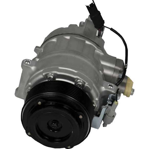 2015 BMW X6 - A/C Compressor, With Clutch, 8-Groove Pulley, 3.0L 6Cyl, 65 Series