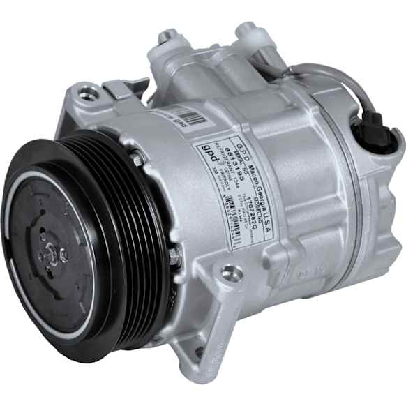 6513193 A/C Compressor, With Clutch, 65 Series