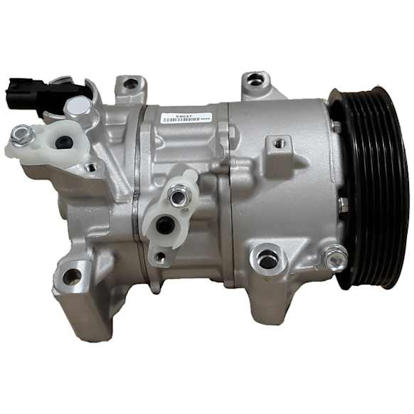6513403 A/C Compressor, With Clutch, 6-Groove Pulley, 2.0L, 4Cyl, 65 Series