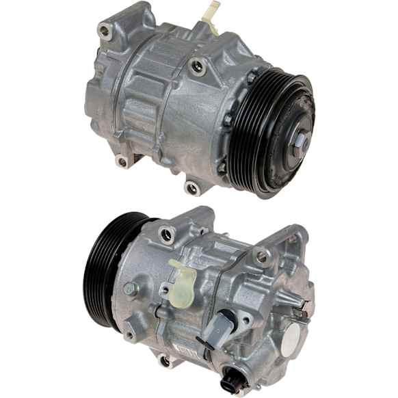 7513146 A/C Compressor, With Clutch, 6-Groove Pulley