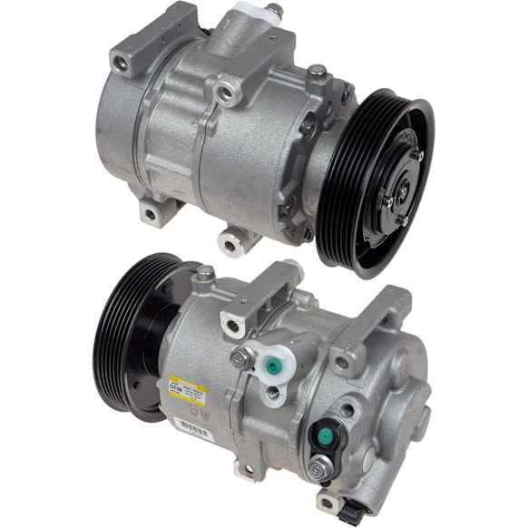 7513430 A/C Compressor, With Clutch, 6-Groove Pulley, 2.4L, 4Cyl