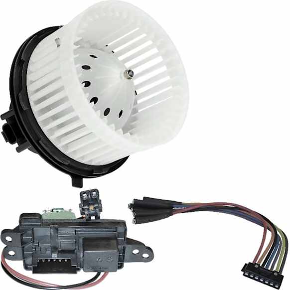 2001 GMC Sierra 1500 - 3-Piece Kit Blower Motor, With Manual A/C Controls