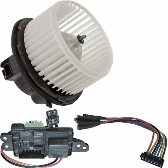 9311255 3-Piece Kit Blower Motor, Includes (1) Blower Motor and (2) Blower Motor Resistor