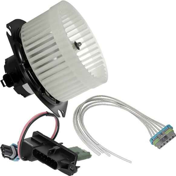 2012 GMC Savana 4500 - 3-Piece Kit Front or Rear Blower Motor, Resistor Pigtail 1712230; 2311566