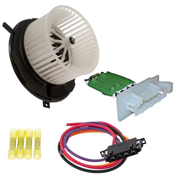 2010 Volkswagen Eos - 2-Piece Kit Blower Motor