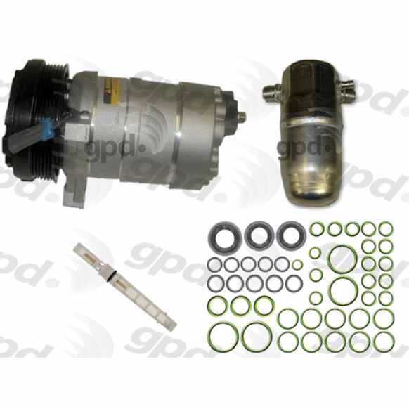 9611602 A/C Compressor, With Clutch, 4.9L, 8Cyl