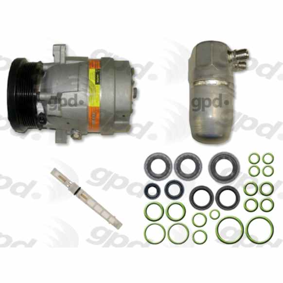 9611808 A/C Compressor, With Clutch, 6-Groove Pulley, 2.2L, 4Cyl