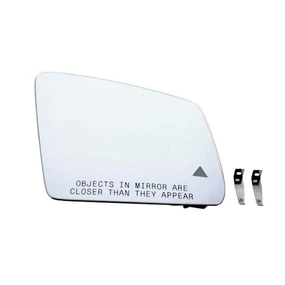 2013 Mercedes Benz GL450 - Mirror Glass Passenger Side, Door Mirror Glass; For cars with Blind Spot Assistant (Code 234), or Active Blind Spot Assist (Code 237)., Genuine Mercedes Benz