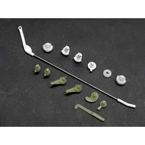 Genuine Mercedes Benz HVAC Control Knob Lever Kit for Footwell Flap Operating Levers - Replaces OE Number 203-830-00-32