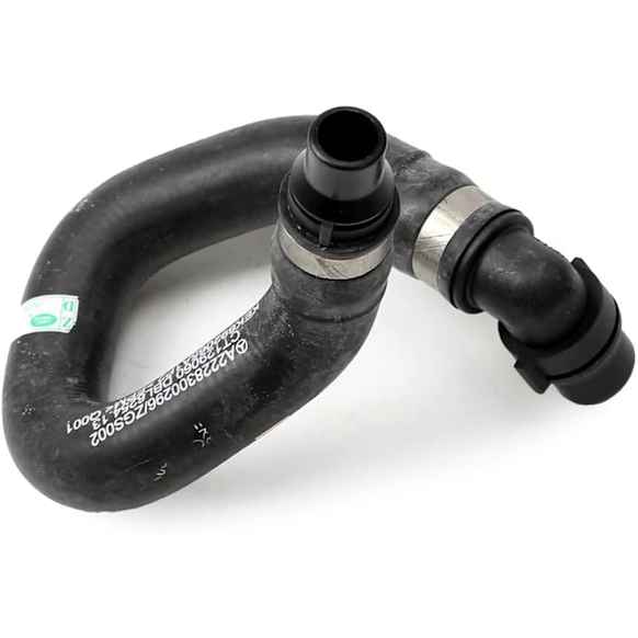 2228300296 Genuine Mercedes Benz Heater Hose - Rubber, Direct Fit, Sold Individually