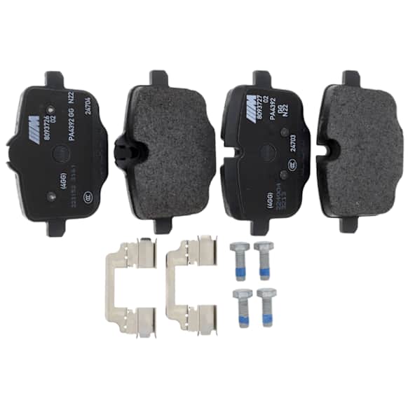 34208093728 Rear Genuine BMW Semi-metallic Brake Pad Set