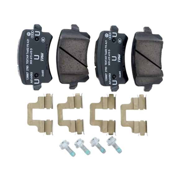 3AA698451B Rear Semi-metallic Brake Pad Set