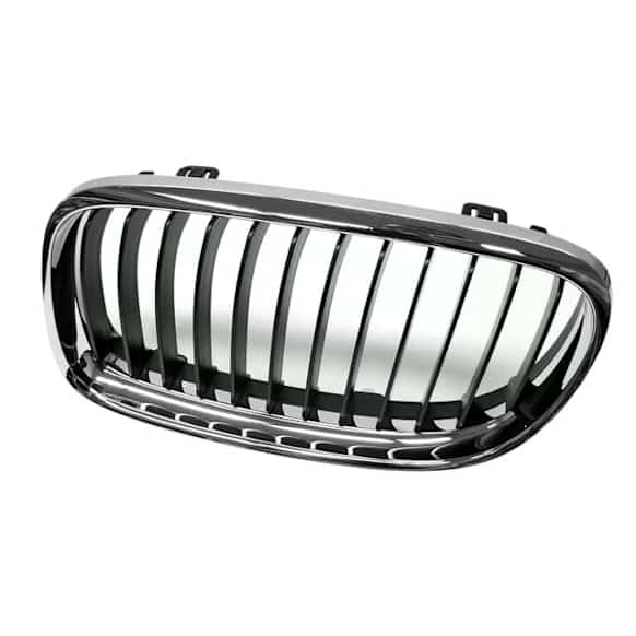 Genuine BMW Grille (Chrome) Frame with Black Grille - Replaces OE Number 51-13-7-201-967