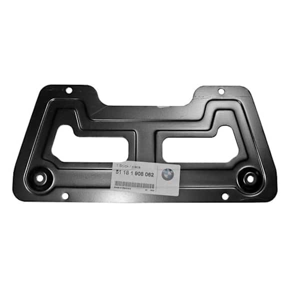 Genuine BMW License Plate Base - Replaces OE Number 51-18-1-908-062