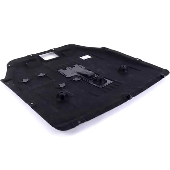 51757343141 Front, Center Engine Splash Shield, Hatchback, Genuine Mini